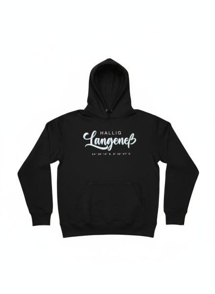 Hoodie - Hallig Langeneß - Schwarz
